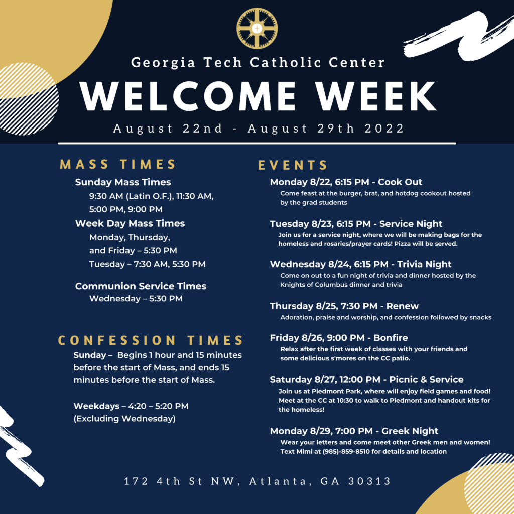 GTCC Week Tech Catholic Center